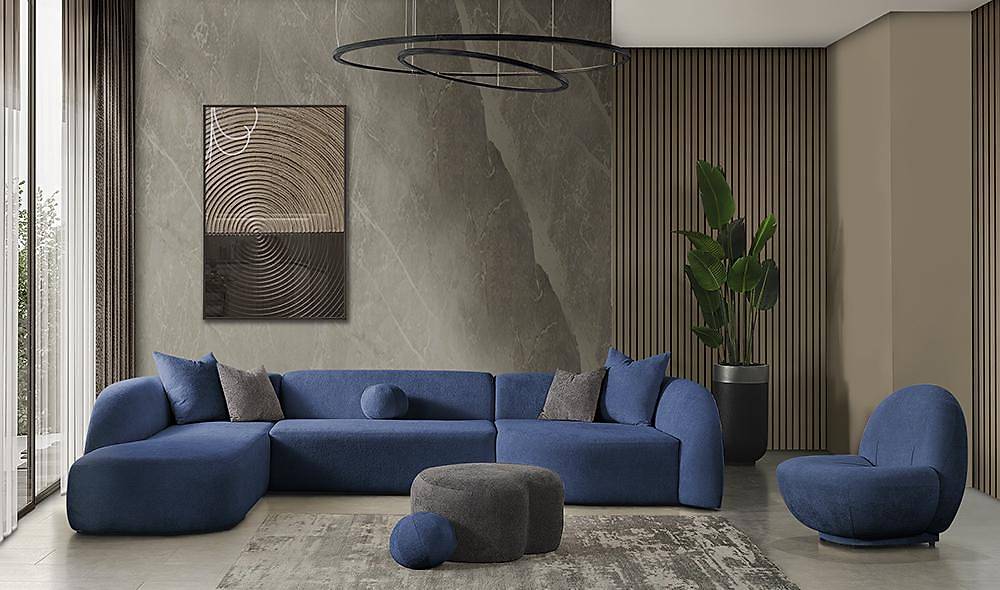 Major Köşe Takımı - Renkli Köşe Koltuk