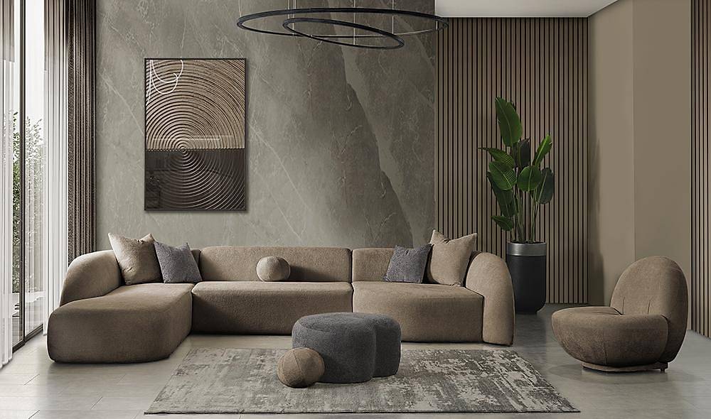 Major Köşe Takımı - Renkli Köşe Koltuk