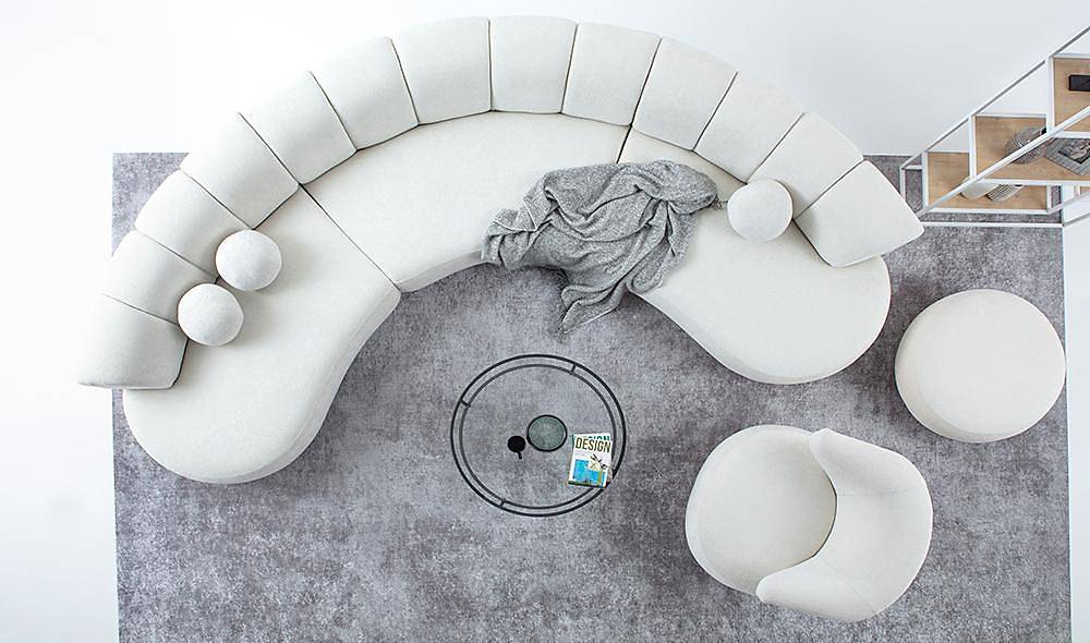 Kuğu Köşe Takımı - Dilimli Köşe Koltuk