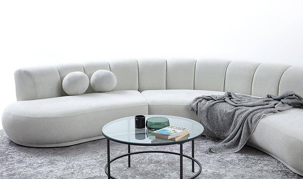 Kuğu Köşe Takımı - Dilimli Köşe Koltuk