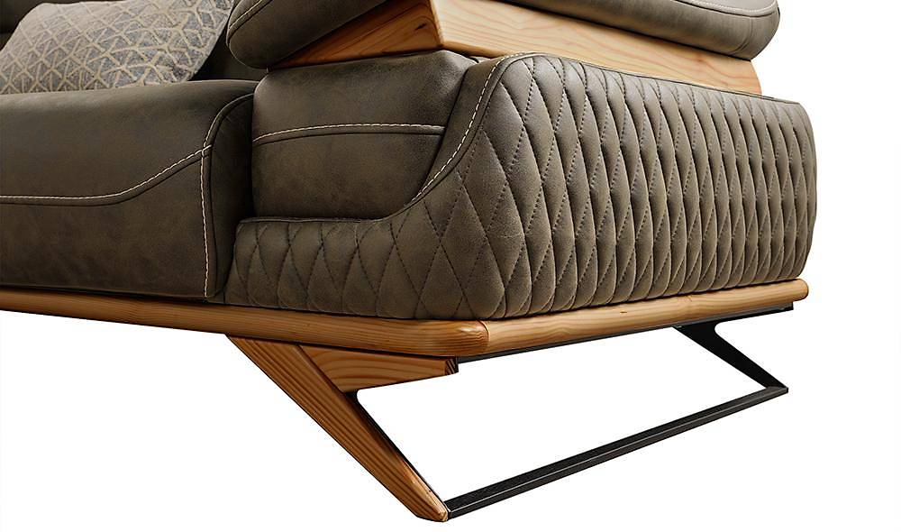 Aura Koltuk Takımı - Ceviz Koltuk Takımı