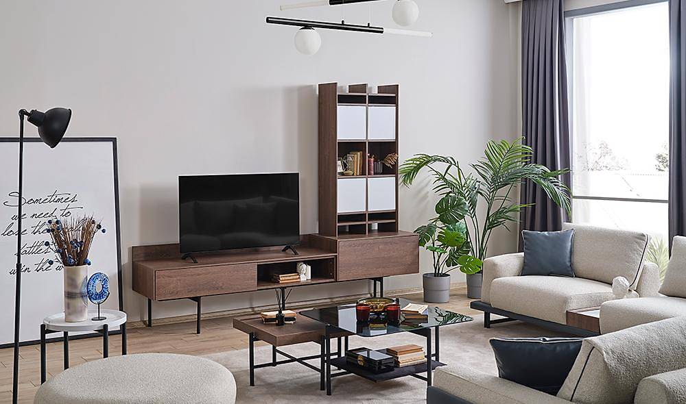 Gusto Köşe Takımı - Krem Köşe Koltuk