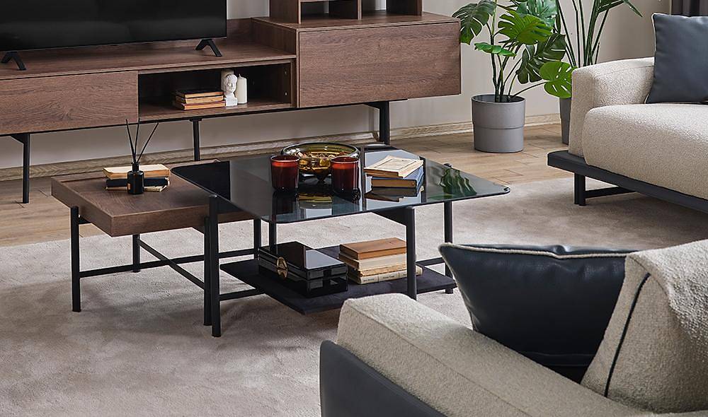 Gusto Köşe Takımı - Krem Köşe Koltuk