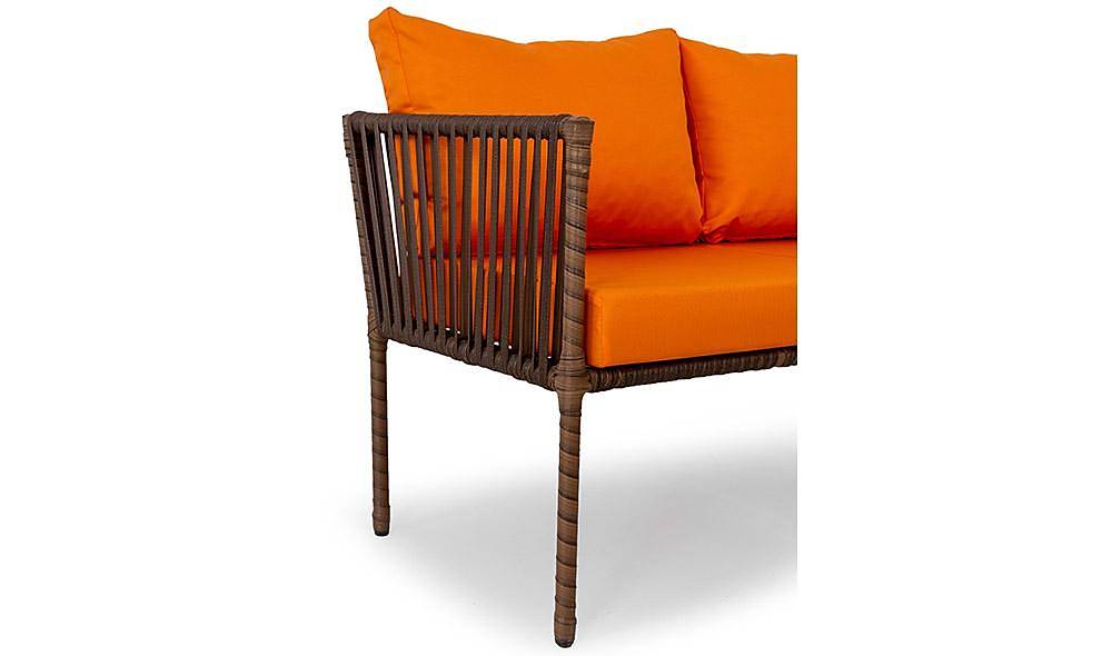 Eleni Bahçe Koltuk Takımı - Turuncu Bahçe Oturma Grubu