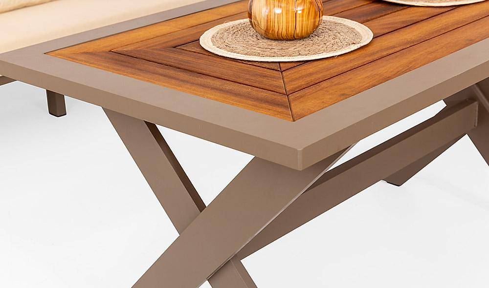 Ekol Bahçe Koltuk Takımı - Cappuccino Bahçe Oturma Grubu