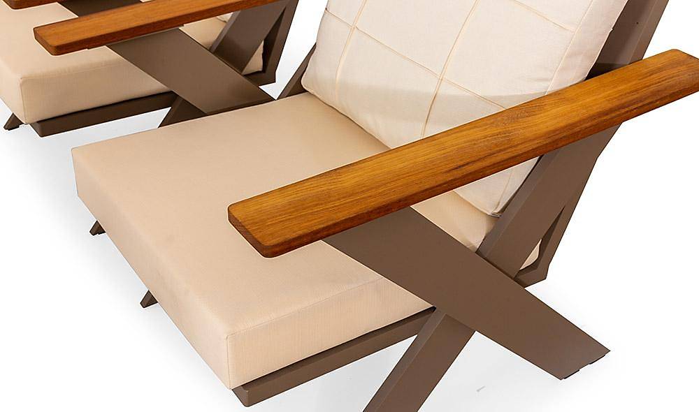 Ekol Bahçe Koltuk Takımı - Cappuccino Bahçe Oturma Grubu