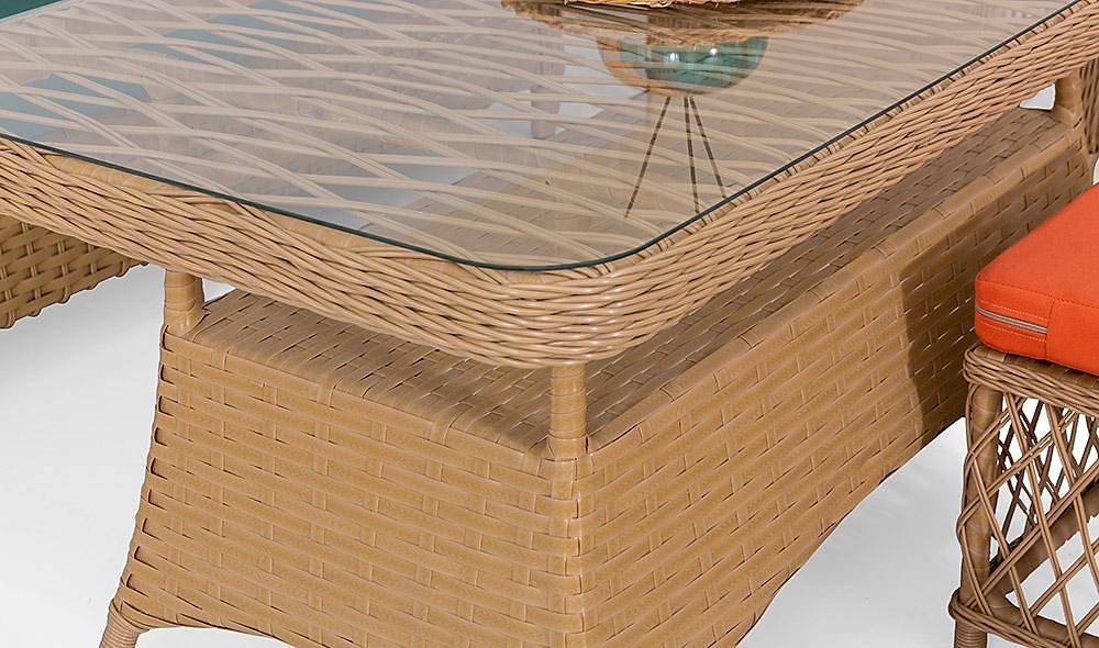 Seremoni Bahçe Masa Takımı - Cappuccino Bahçe Mobilyası