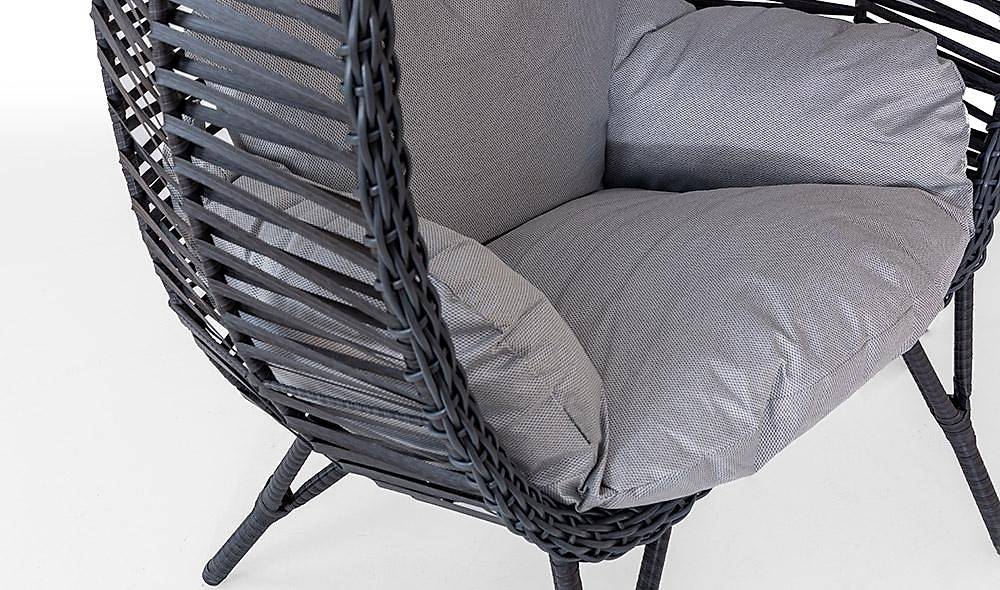 Holiday Tekli Bahçe Koltuğu - Antrasit Bahçe Mobilyası