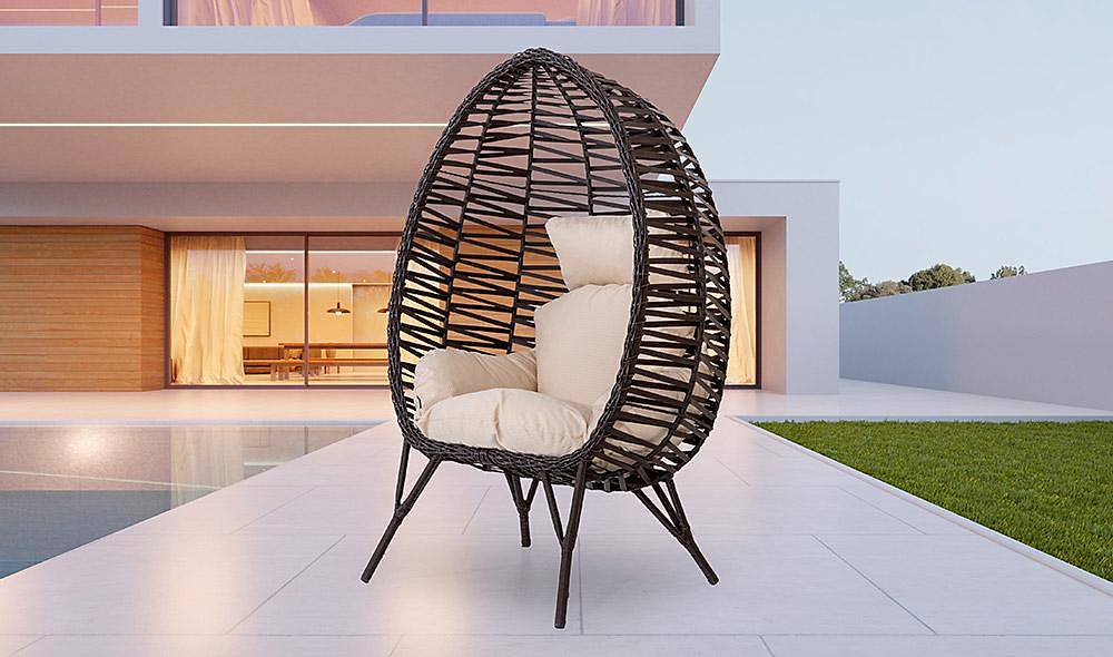 Holiday Tekli Bahçe Koltuğu - Kahve Bahçe Mobilyası