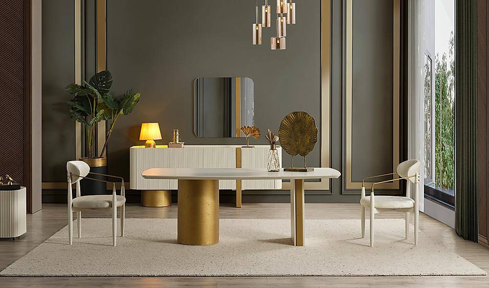 Baroc Yemek Odası - Gold Yemek Odası