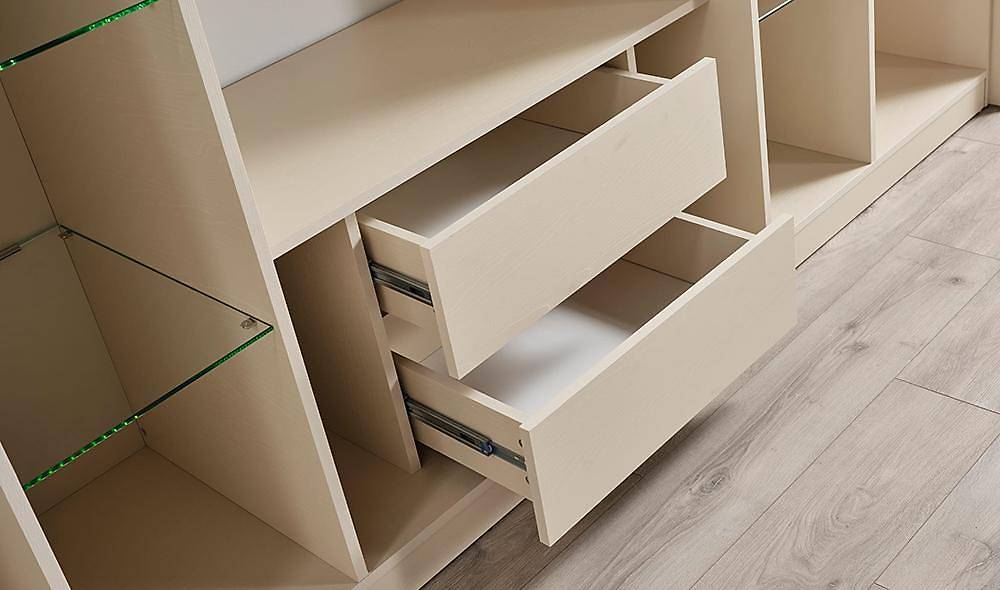 Lukka Bazalı Yatak Odası - Krem Yatak Odası