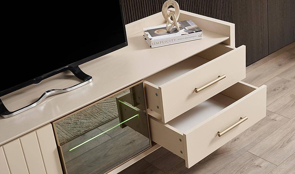 Lukka Tv Sehpası - Krem TV Ünitesi