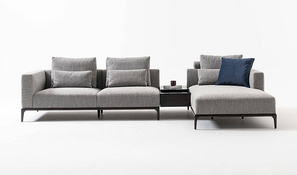 Novano Köşe Takımı - Gri Köşe Koltuk