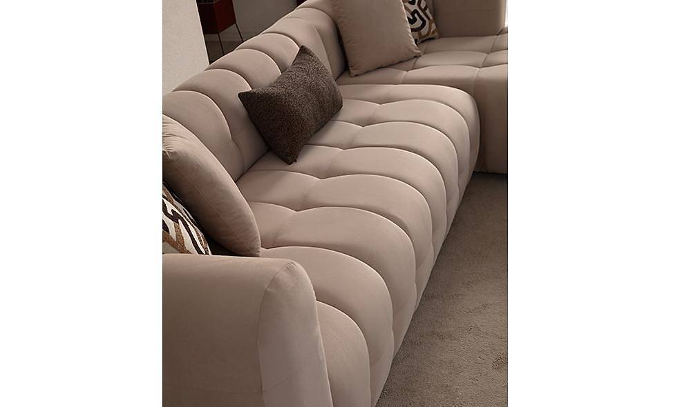 Vitela Köşe Takımı - Bej Köşe Koltuk