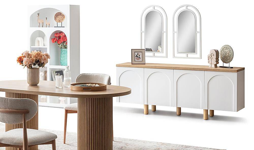 Logo Yemek Odası - Beyaz Yemek Odası