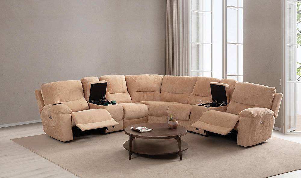 Comfort Max Köşe Takımı - Bej Köşe Koltuk