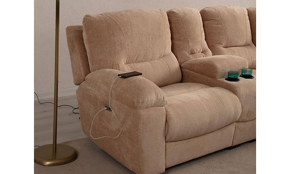 Comfort Max Köşe Takımı - Bej Köşe Koltuk