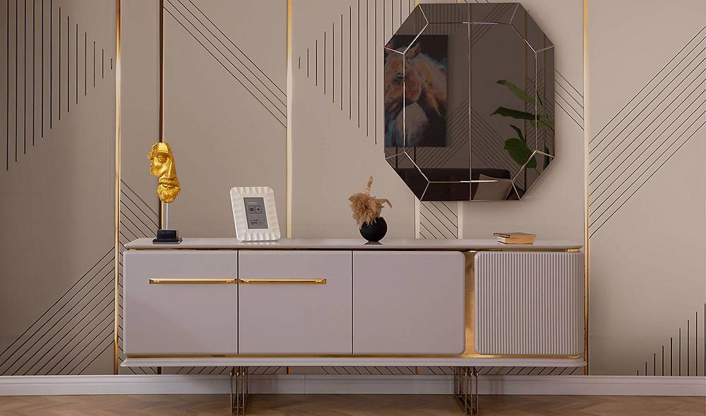 Farya New Yemek Odası - Gold Yemek Odası