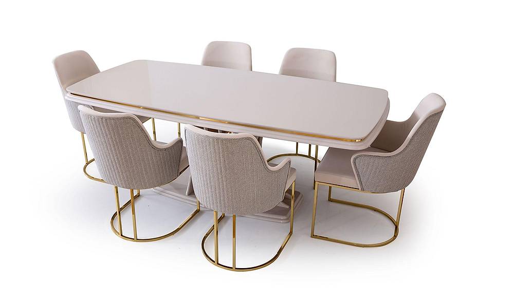 Farya New Yemek Odası - Gold Yemek Odası