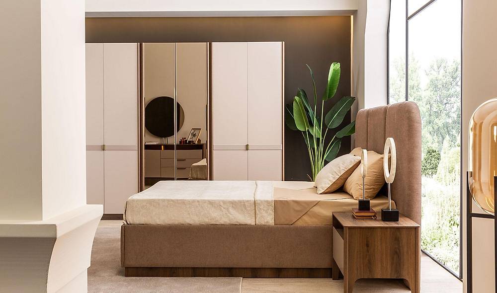 Sembol Bazalı Yatak Odası Yatak Odası