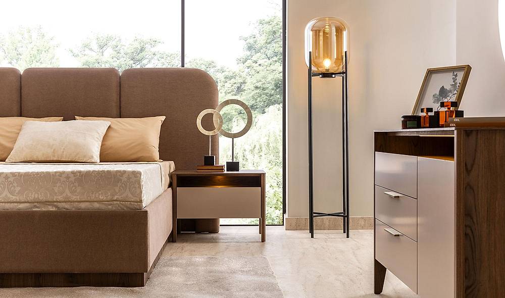 Sembol Bazalı Yatak Odası Yatak Odası