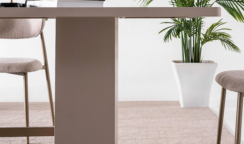 Grace Yemek Masası Takımı - Metal Sandalye Yemek Masası Takımı