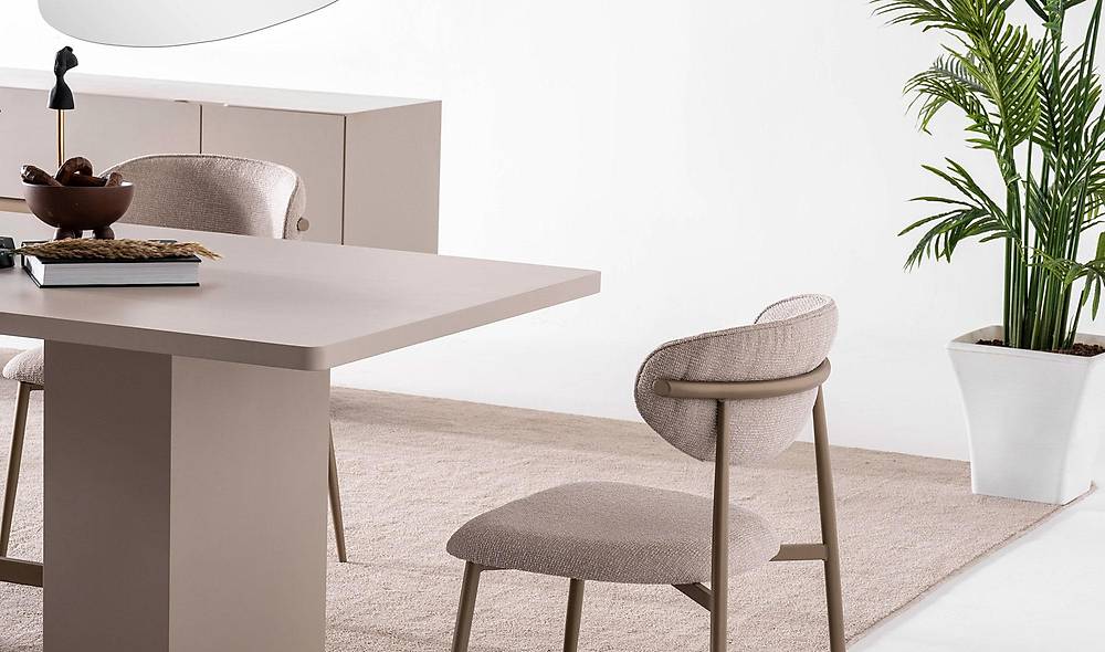 Grace Yemek Masası Takımı - Metal Sandalye Yemek Masası Takımı