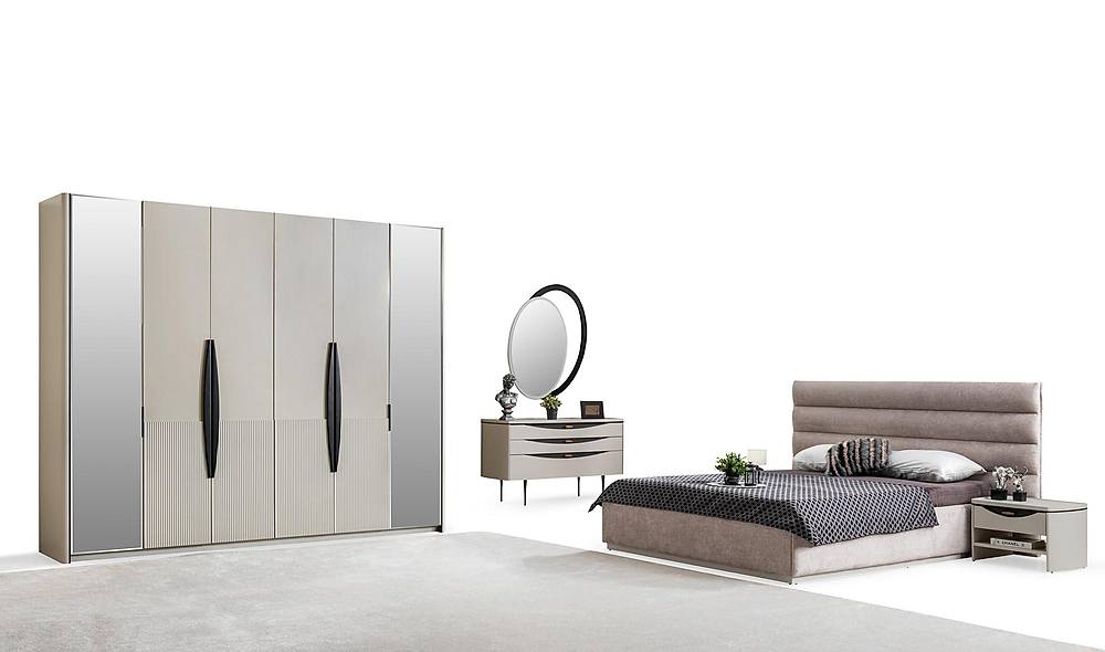 Pera Bazalı Yatak Odası Yatak Odası