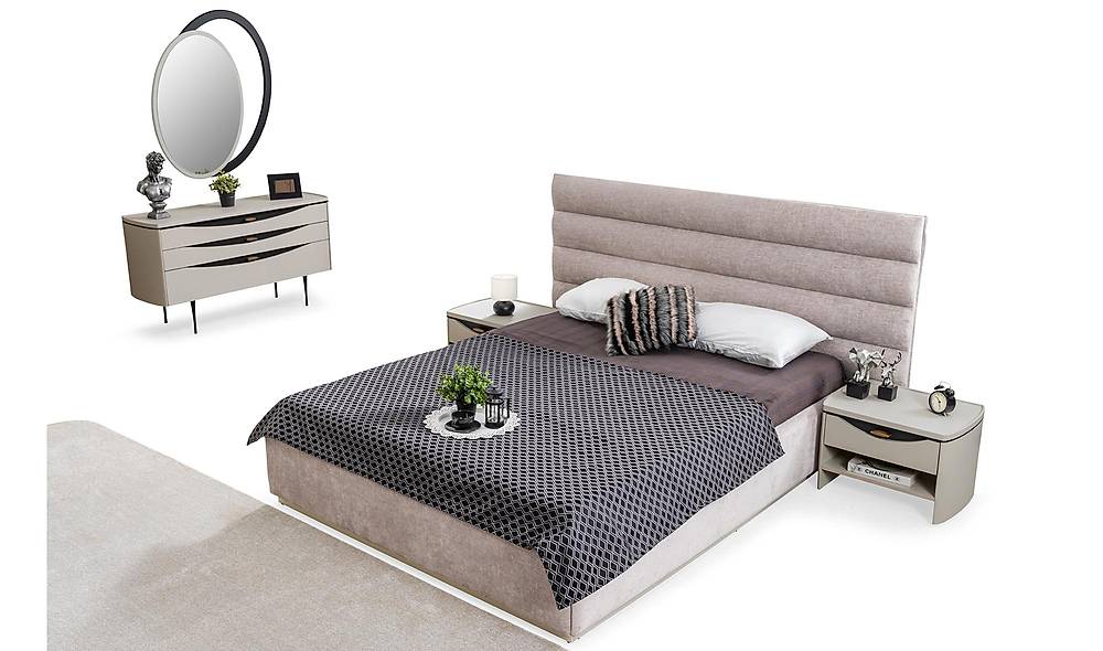 Pera Bazalı Yatak Odası Yatak Odası