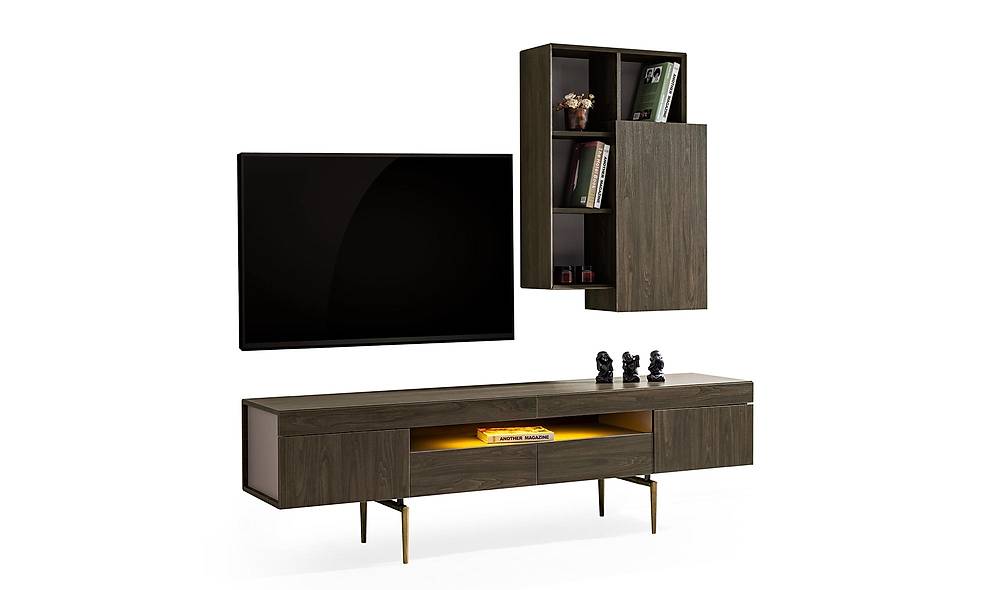 Montare Tv Ünitesi - Ceviz TV Ünitesi