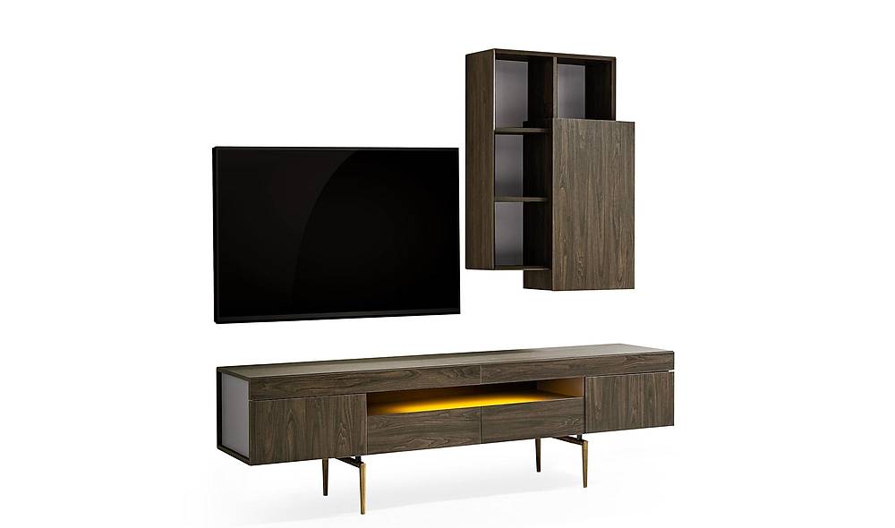 Montare Tv Ünitesi - Ceviz TV Ünitesi