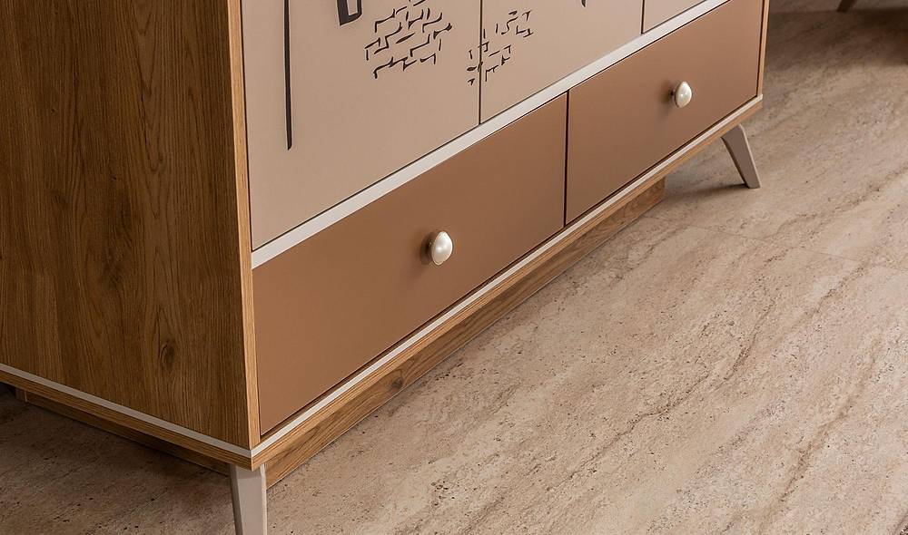 Açelya 3 Kapılı Gardrop Kapaklı Gardırop