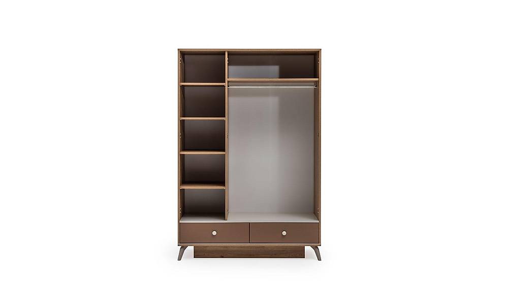 Açelya 3 Kapılı Gardrop Kapaklı Gardırop