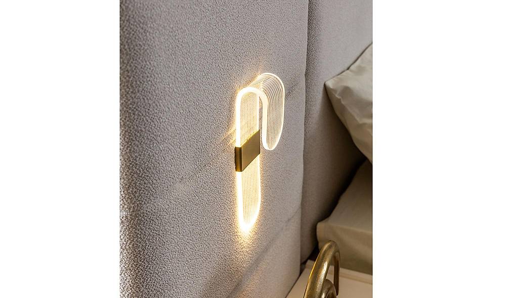 Santra Bazalı Karyola ve Başlık Yatak Baza Başlık