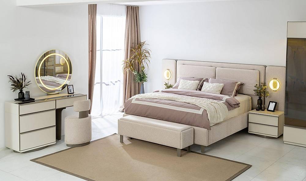 Sunny Bazalı Yatak Odası - 6 Kapılı Yatak Odası