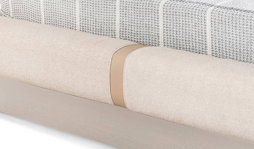 Montare Bazalı Karyola ve Başlık - Kum Beji Yatak Baza Başlık