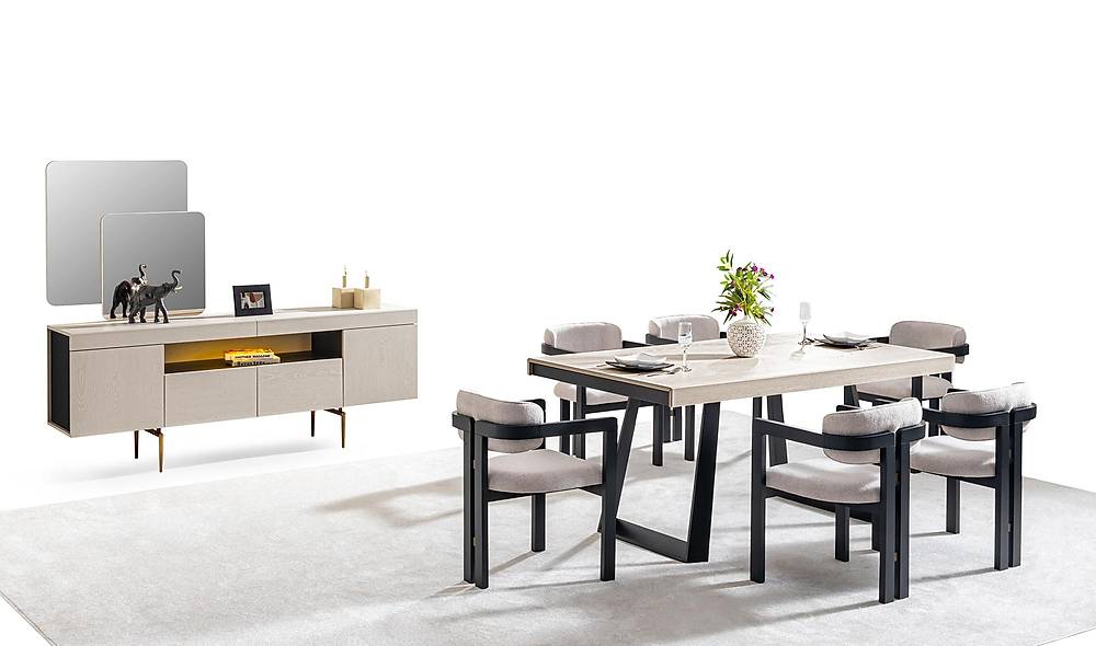 Montare Yemek Odası - Kum Beji Yemek Odası