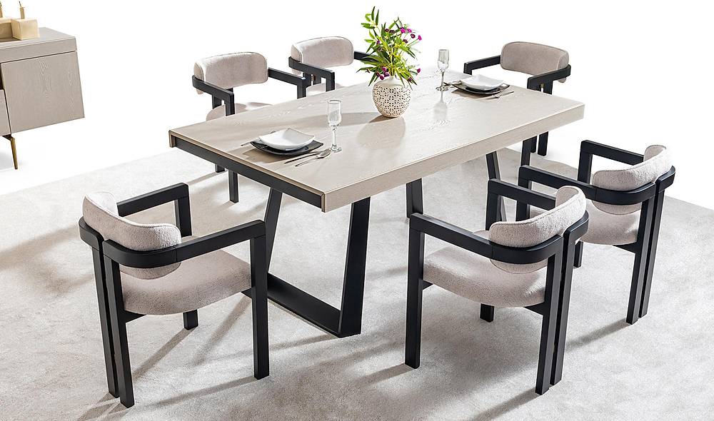 Montare Yemek Odası - Kum Beji Yemek Odası