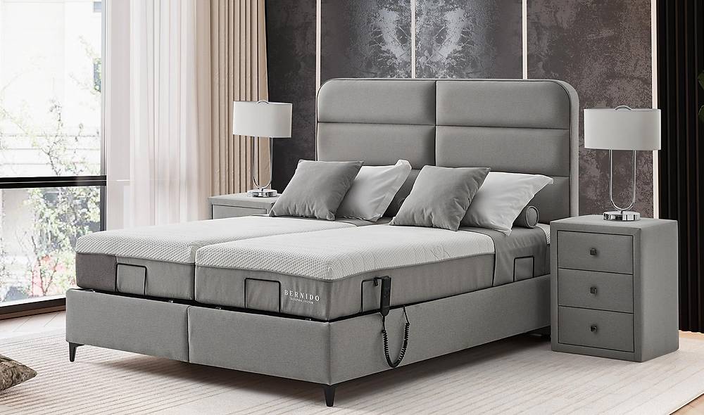 Bernido Vita Motorlu Baza + Başlık + Yatak Baza Setleri