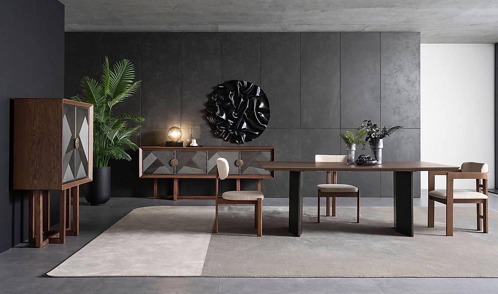 World Yemek Odası - Ceviz Yemek Odası