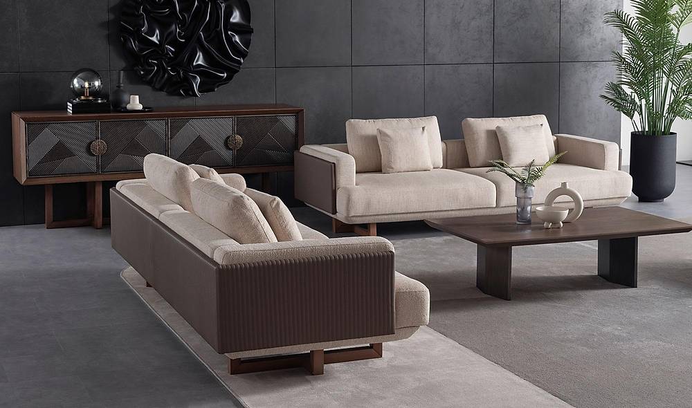 World Koltuk Takımı - Kahve Koltuk Takımı