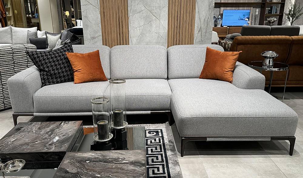 Albero Relax Köşe Takımı - Gri Köşe Koltuk