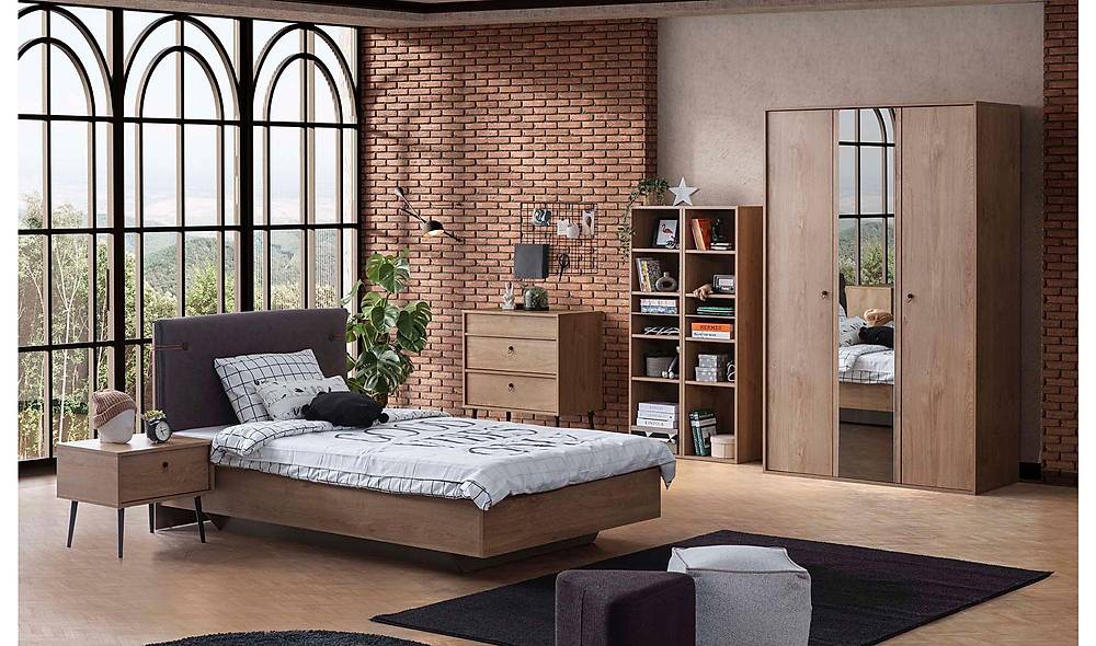 Pony Genç Odası - 3 Kapılı Genç Odası