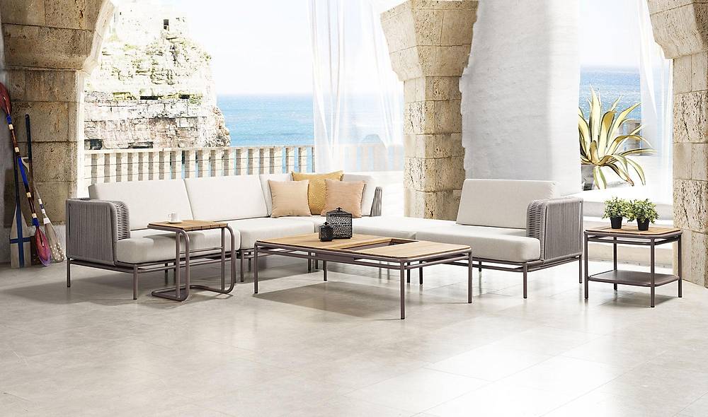 İve Bahçe Köşe Koltuk Takımı Bahçe Oturma Grubu