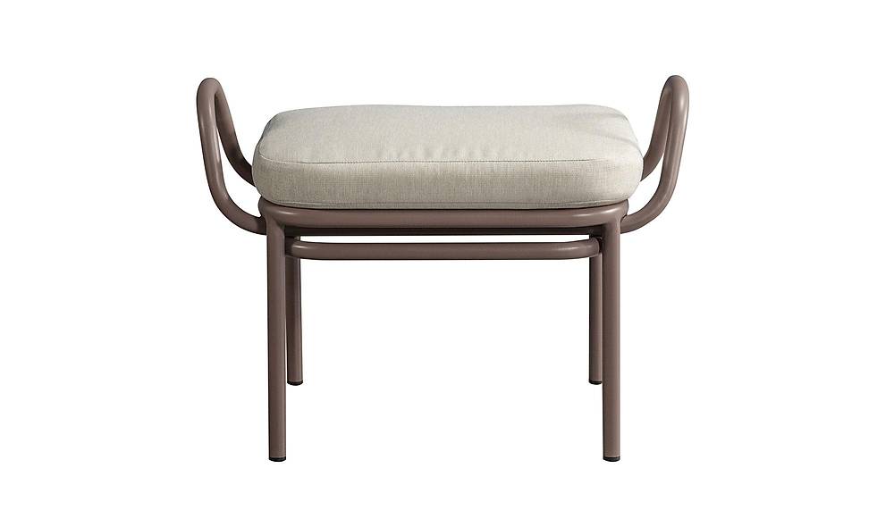 İve Tekli Bahçe Koltuğu - Puflu Bahçe Mobilyası