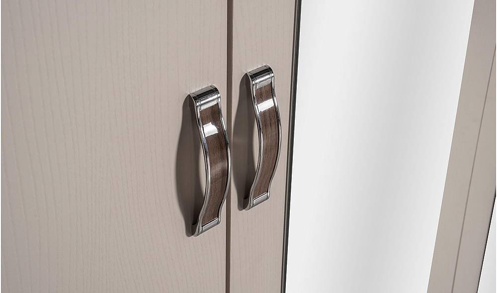 Baliro Gardrop - 4 Kapılı Kapaklı Gardırop