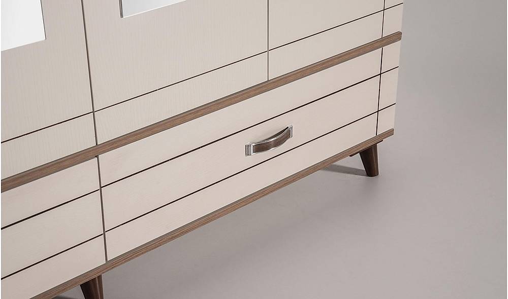 Baliro Gardrop - 4 Kapılı Kapaklı Gardırop