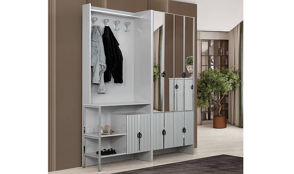 Rendi Portmanto - Gri Vestiyer Portmanto