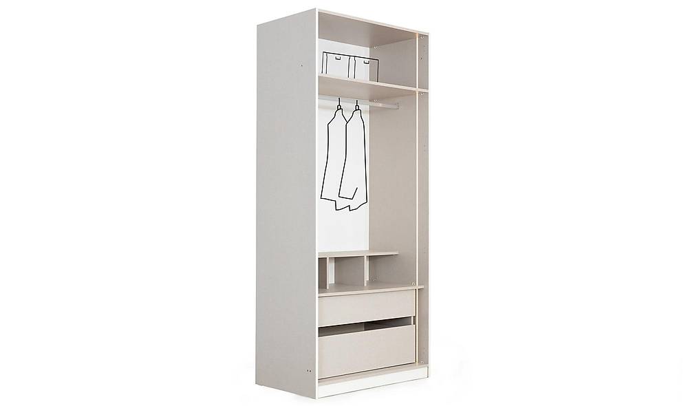 Bellino Köşe Gardrop Giyinme Odası