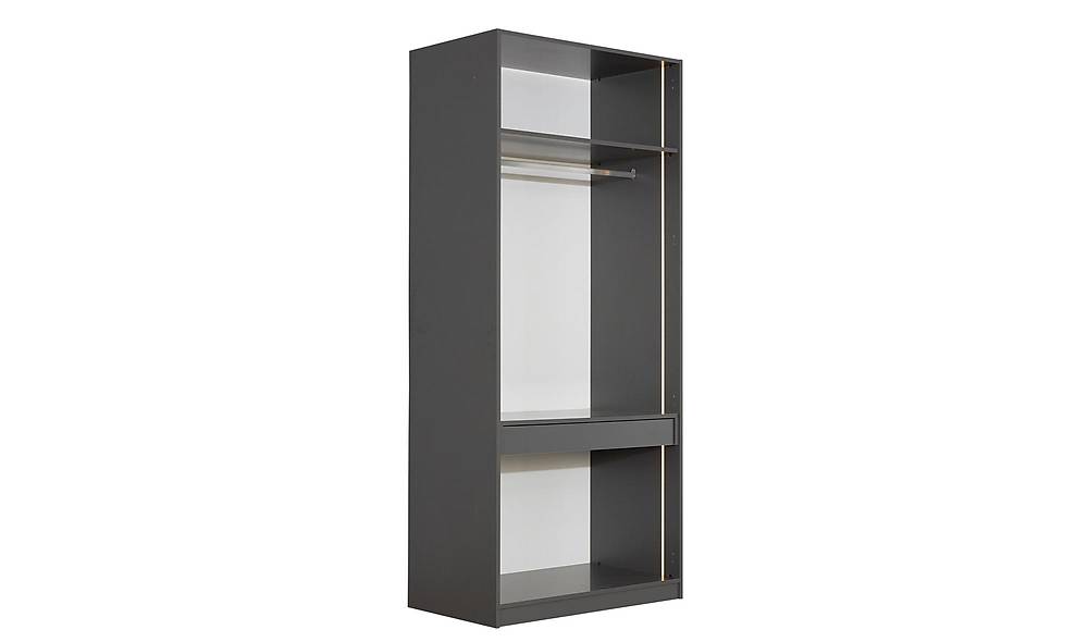 Bellino Antrasit Köşe Gardrop - Small Giyinme Odası